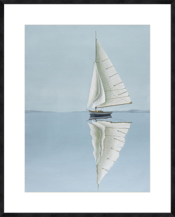 Alone On The Water Wall Art