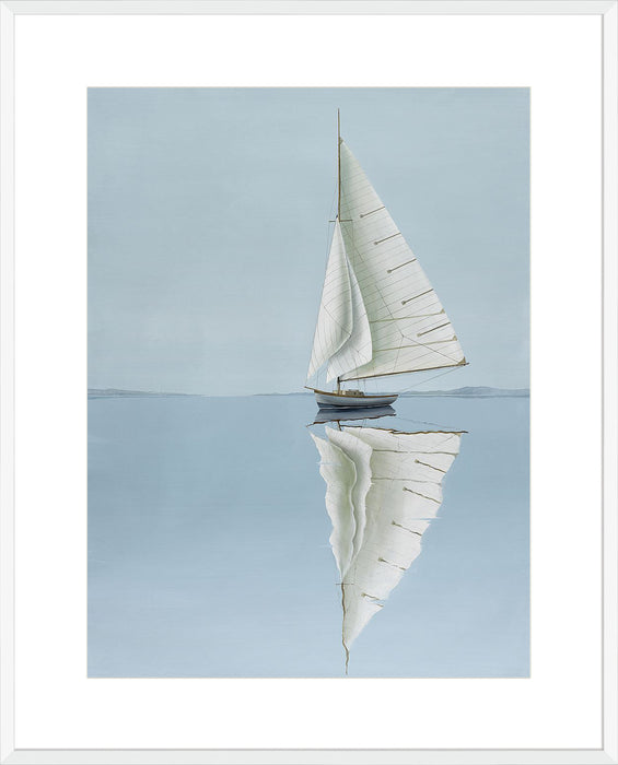 Alone On The Water Wall Art