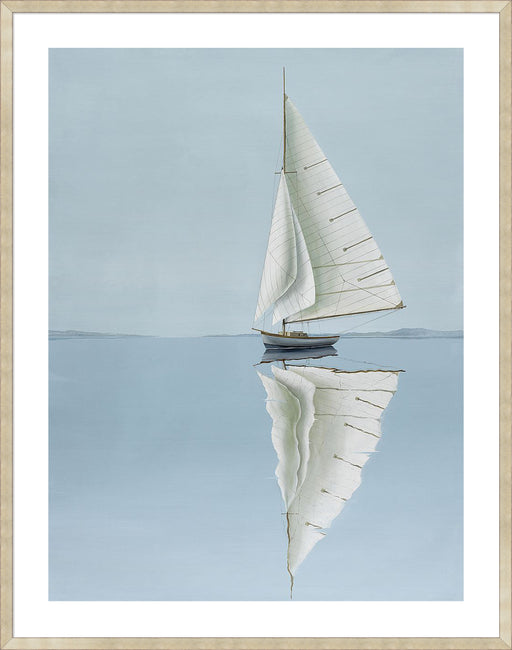 Alone On The Water Wall Art