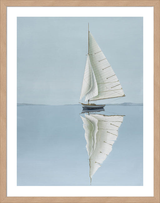 Alone On The Water Wall Art