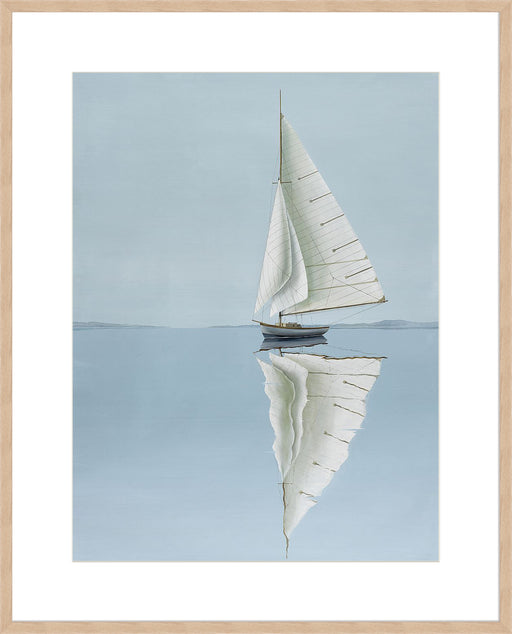 Alone On The Water Wall Art