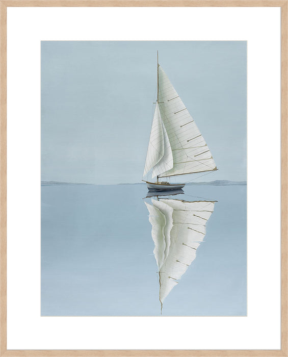 Alone On The Water Wall Art