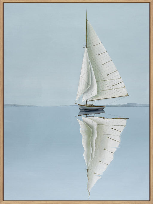 Alone On The Water Wall Art