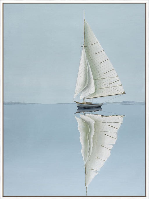 Alone On The Water Wall Art