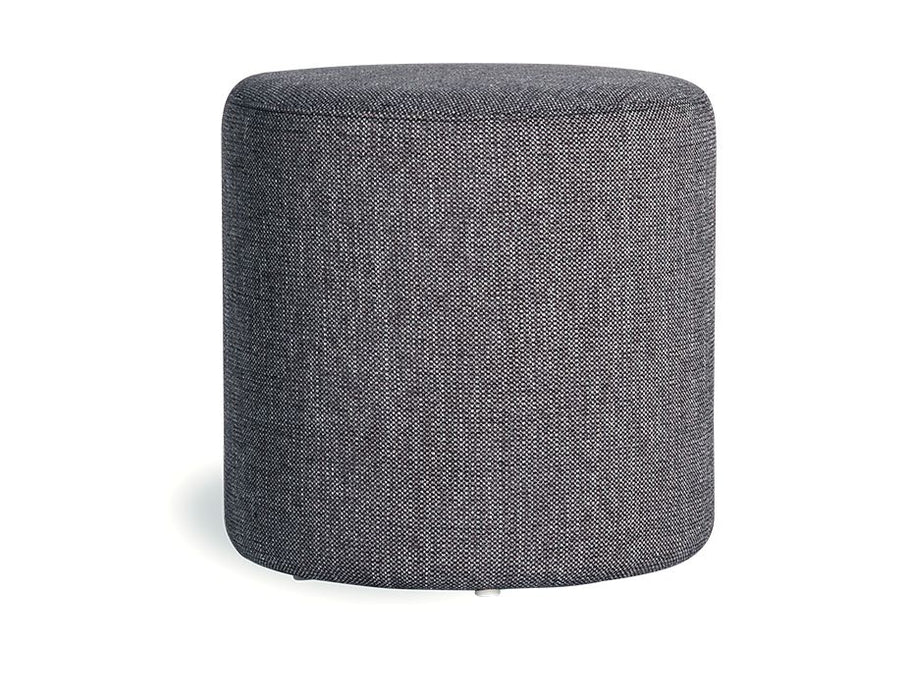 Tito Ottoman - Charcoal Fabric