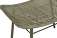 Amos Outdoor Footstool - Moss - Forest