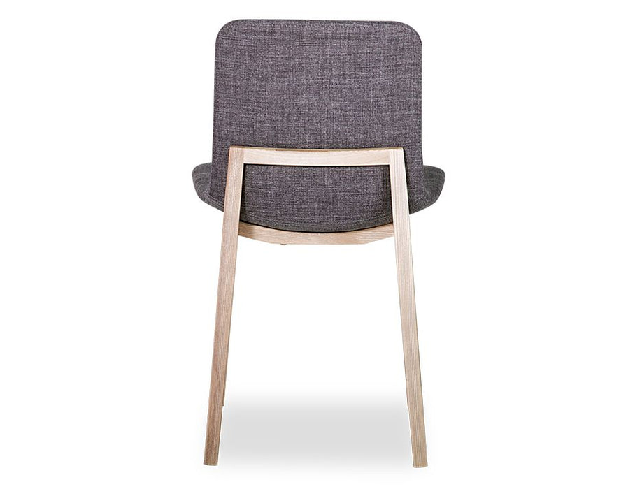 Ara Chair - Natural - Charcoal Fabric