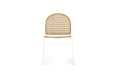 Archer Outdoor Side Chair - Natural - Charcoal Natural