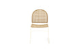 Archer Outdoor Side Chair - Natural - Charcoal Natural