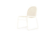 Archer Outdoor Side Chair - Chalk - Charcoal Linen