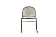Archer Outdoor Side Chair - Moss - Forest Grey
