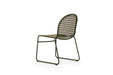 Archer Outdoor Side Chair - Moss - Forest Grey