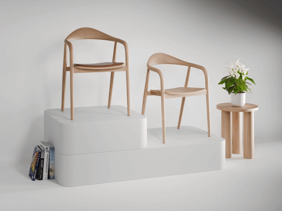 Arki Armchair - Natural Ash