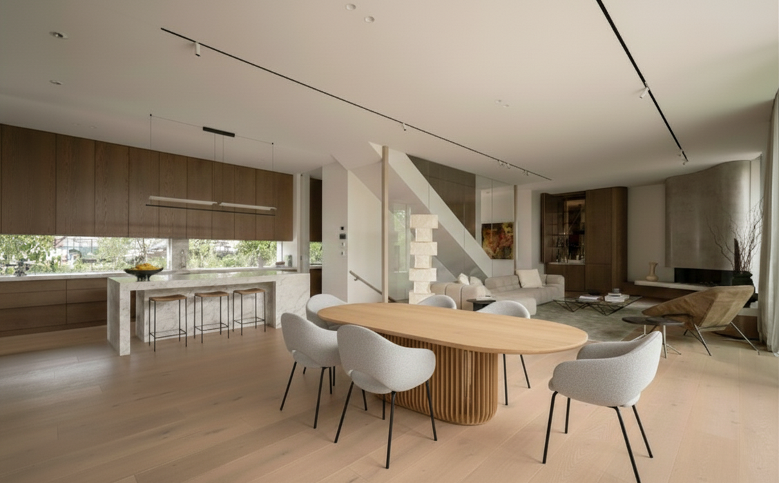 Arvena 2.8m Oval Dining Table - Natural