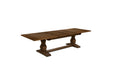 Ascot Extension Dining Table - 210/310cm - Brushed Brown Nut - Dt Asc Ext Bnut 210/310 Plank