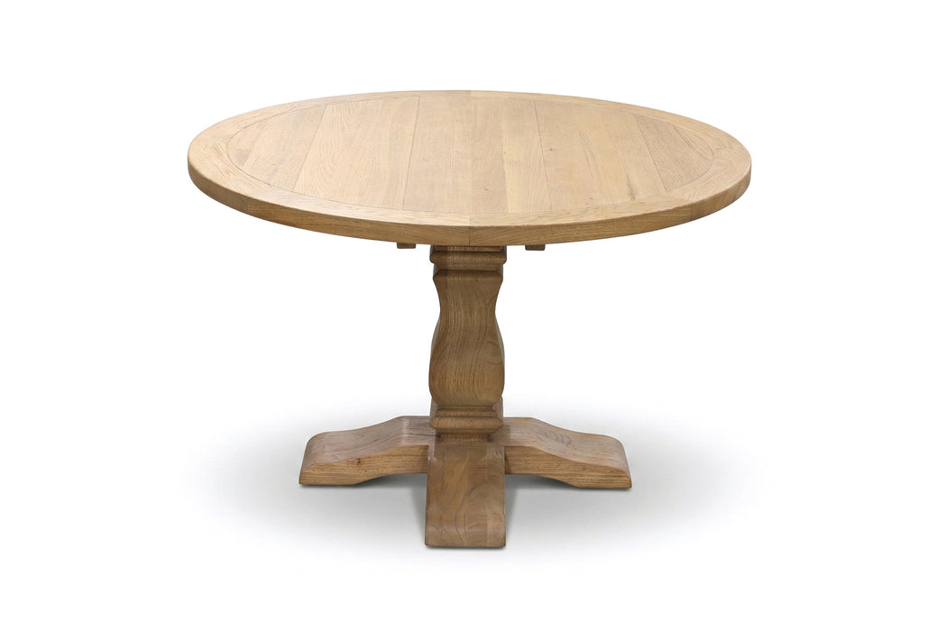 Ascot Round Dining Table - 120cm - Natural