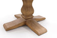 Ascot Round Extension Dining Table - 150/200cm - Natural - Dt Asc Rnd Ext Noak 150/200 Plank