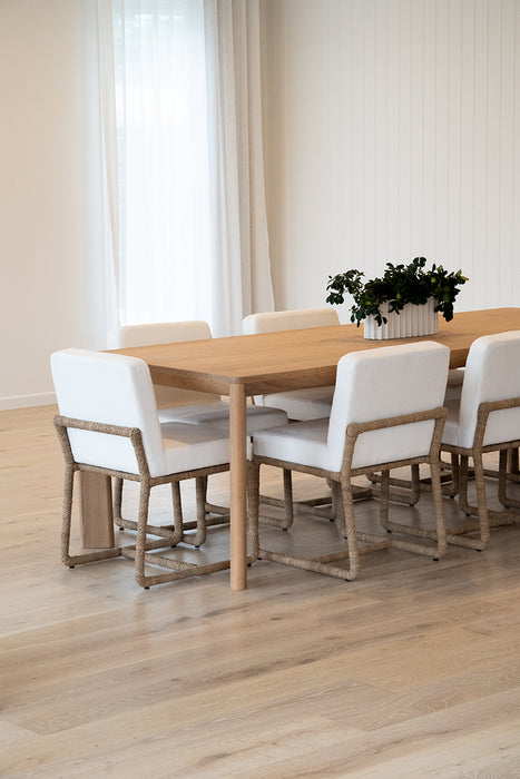 Asher Dining Table - 3m- American Oak