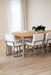 Asher Dining Table - 2.0m American Oak - Natural 200cm