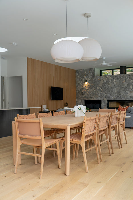 Asher Dining Table - 3m- American Oak