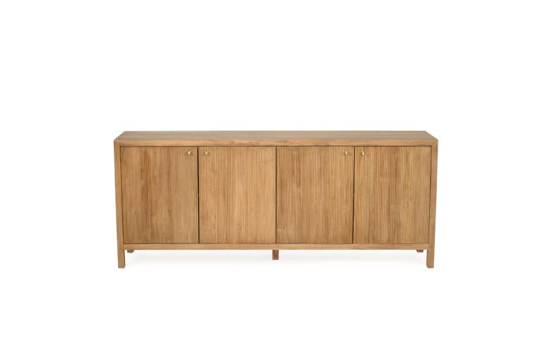 Amelia 4 Door Natural Sideboard