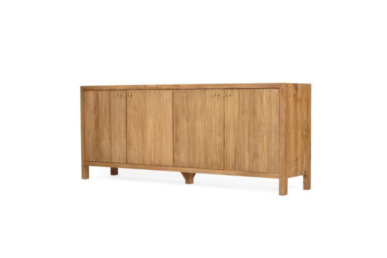 Amelia 4 Door Natural Sideboard