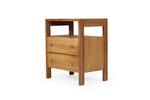 Audrey Bedside Table - Natural - Natural 60cm