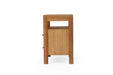 Audrey Bedside Table - Natural - Natural 60cm
