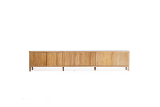Audrey Entertainment Unit - 3m - Natural - Natural 300cm