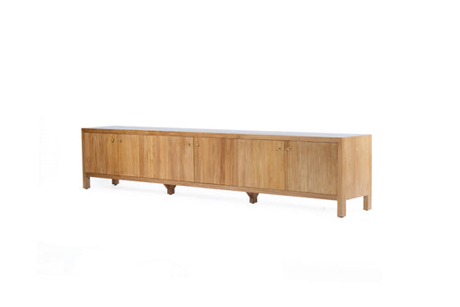 Audrey Entertainment Unit - 3m - Natural - Natural 300cm