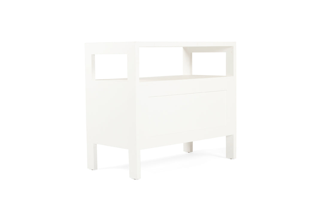 White Amelia Nightstand