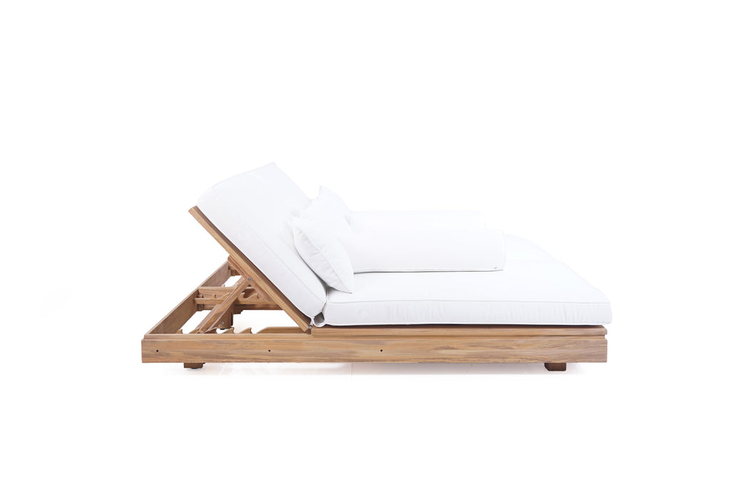 Avril Outdoor Double Sunlounger