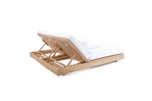 Avril Outdoor Double Sunlounger