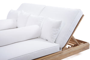 Avril Outdoor Double Sunlounger