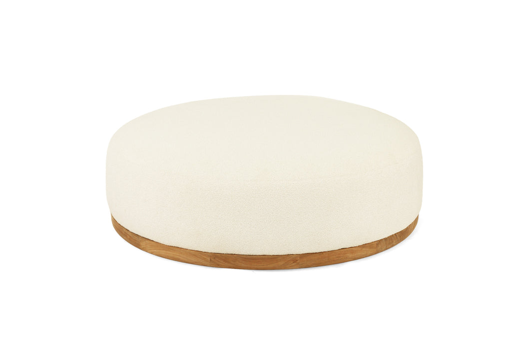 Avoca Outdoor Ottoman- Natural