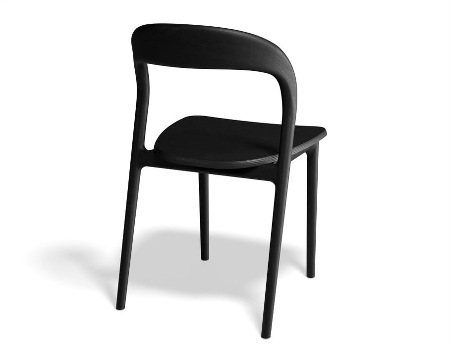 Mia Chair - Black Stained Ash