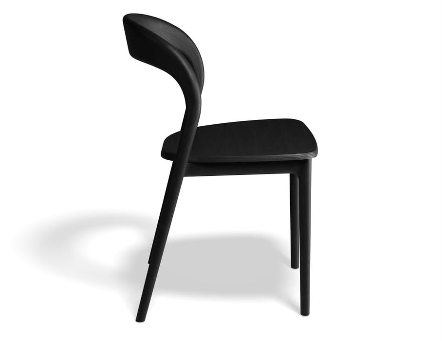 Mia Chair - Black Stained Ash