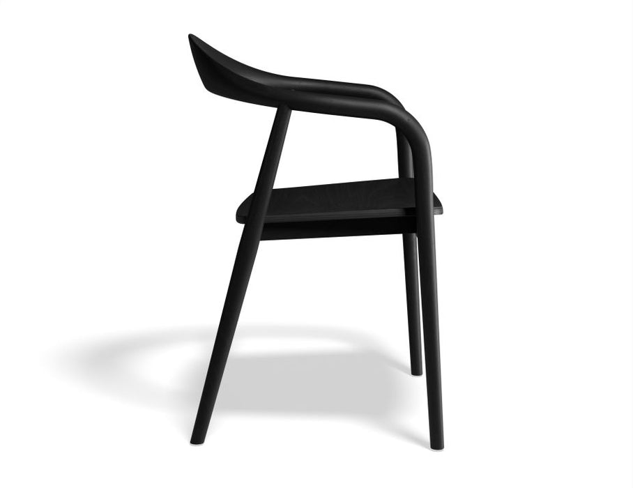 Arki Armchair - Black Ash