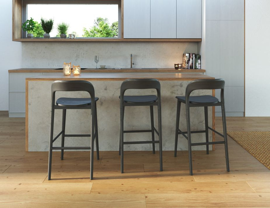 Mia Stool - Black - 75cm Seat heigh (High Bar)