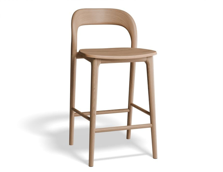 Mia Stool - Natural - 75cm Seat Height (Bar Bench Height)