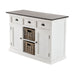 NovaSolo Halifax Accent Buffet with 2 Baskets