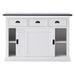 NovaSolo Halifax Contrast Buffet with Sliding Doors