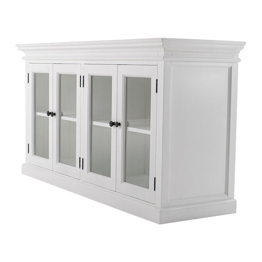 NovaSolo Halifax Display Buffet with 4 Glass Doors