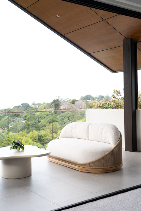Avoca Outdoor Sofa - 2 Seater - Natural