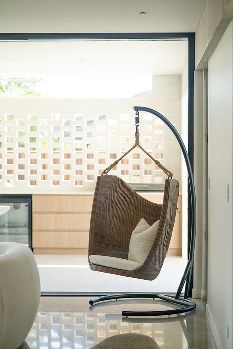 Capri Hanging Chair - Antique Brown - Han Cap Bro