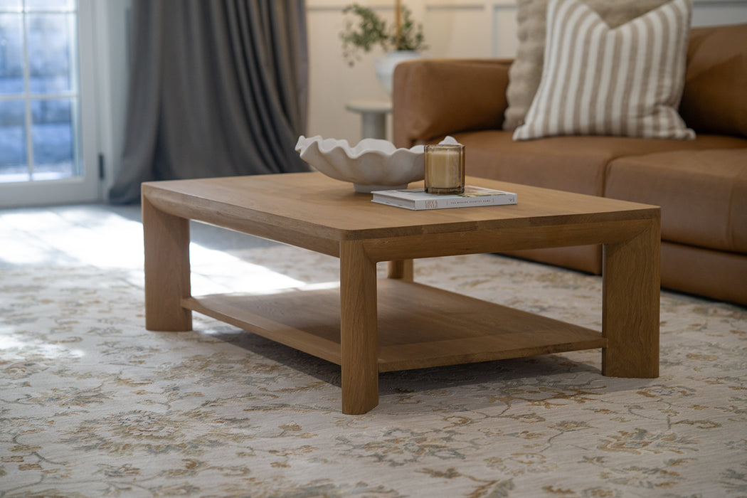 Asher Coffee Table - Natural 120cm