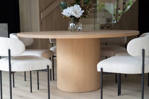 Soho Dining Chair - Linen - Black