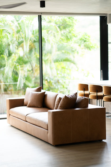 Ziggie 4 Seater Sofa - Trends Saddle Leather - Sof Zig Tends 4S