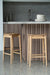 Harlow Backless Counter Stool - Natural - Natural 66cm Backless