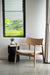 Tottori Stump Side Table - Black 35cm
